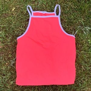 ARDENE Women’s Neon Pink Raceback Tank Top